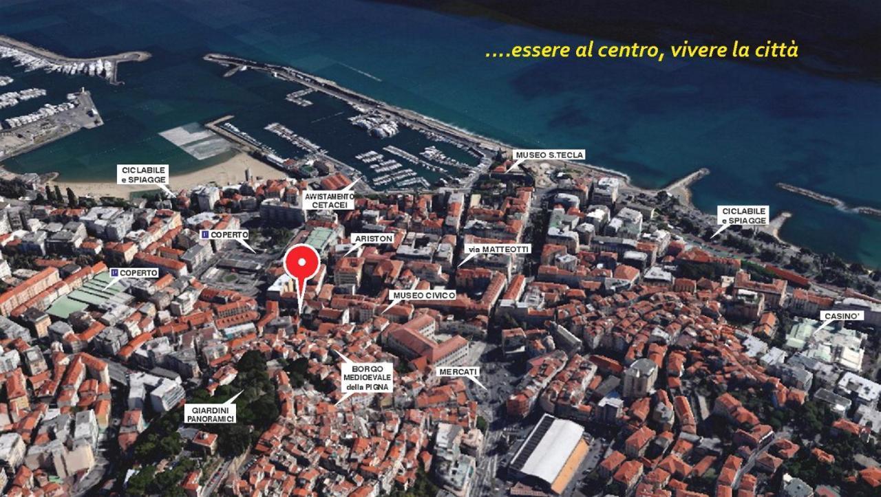 In Centro Citta, Nei Vicoli Del Borgo Apartment Sanremo Luaran gambar